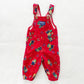 OshKosh Cowboy Bears Overalls - Yellow Clover Vintage Kids Clothes