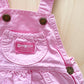 Vintage OshKosh Pink Bubble Romper - Yellow Clover Vintage Kids Clothes