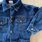 OshKosh Denim Trucker Jacket - Yellow Clover Vintage Kids Clothes