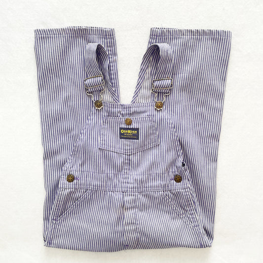 OshKosh Purple Hickory Overalls - Yellow Clover Vintage Kids Clothes