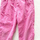OshKosh Bubblegum Pink Fine Cord Overalls - Yellow Clover Vintage Kids Clothes