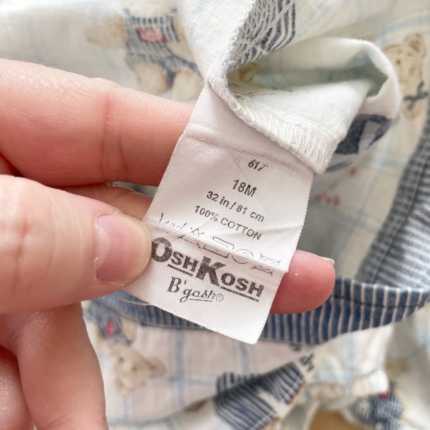 OshKosh Bear Button Front Dress