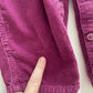 OshKosh Plum Purple Cord Overalls - Yellow Clover Vintage Kids Clothes