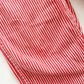 OshKosh Red Hickory Stripe Overalls - Yellow Clover Vintage Kids Clothes