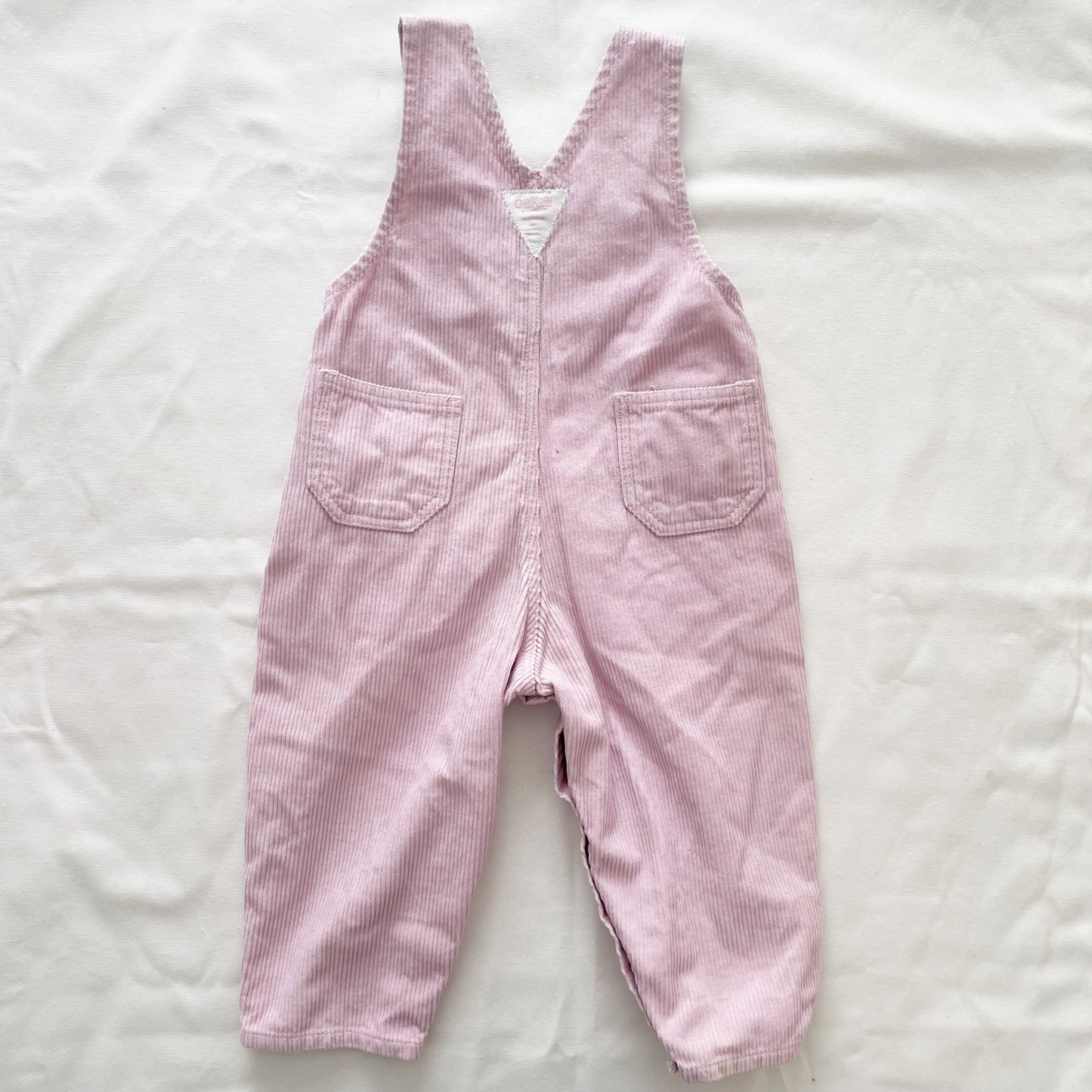 OshKosh Chunky Cord Lavender Overalls