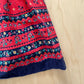 OshKosh Red Paisley Floral Dress - Yellow Clover Vintage Kids Clothes