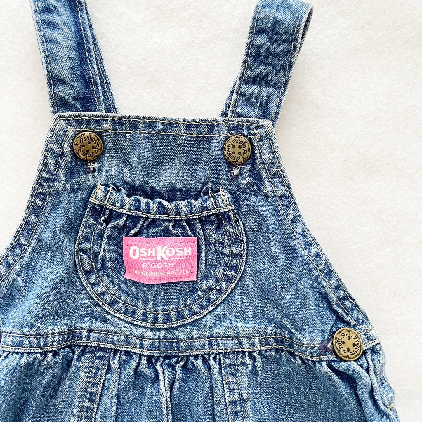 OshKosh Denim Bubble Overalls