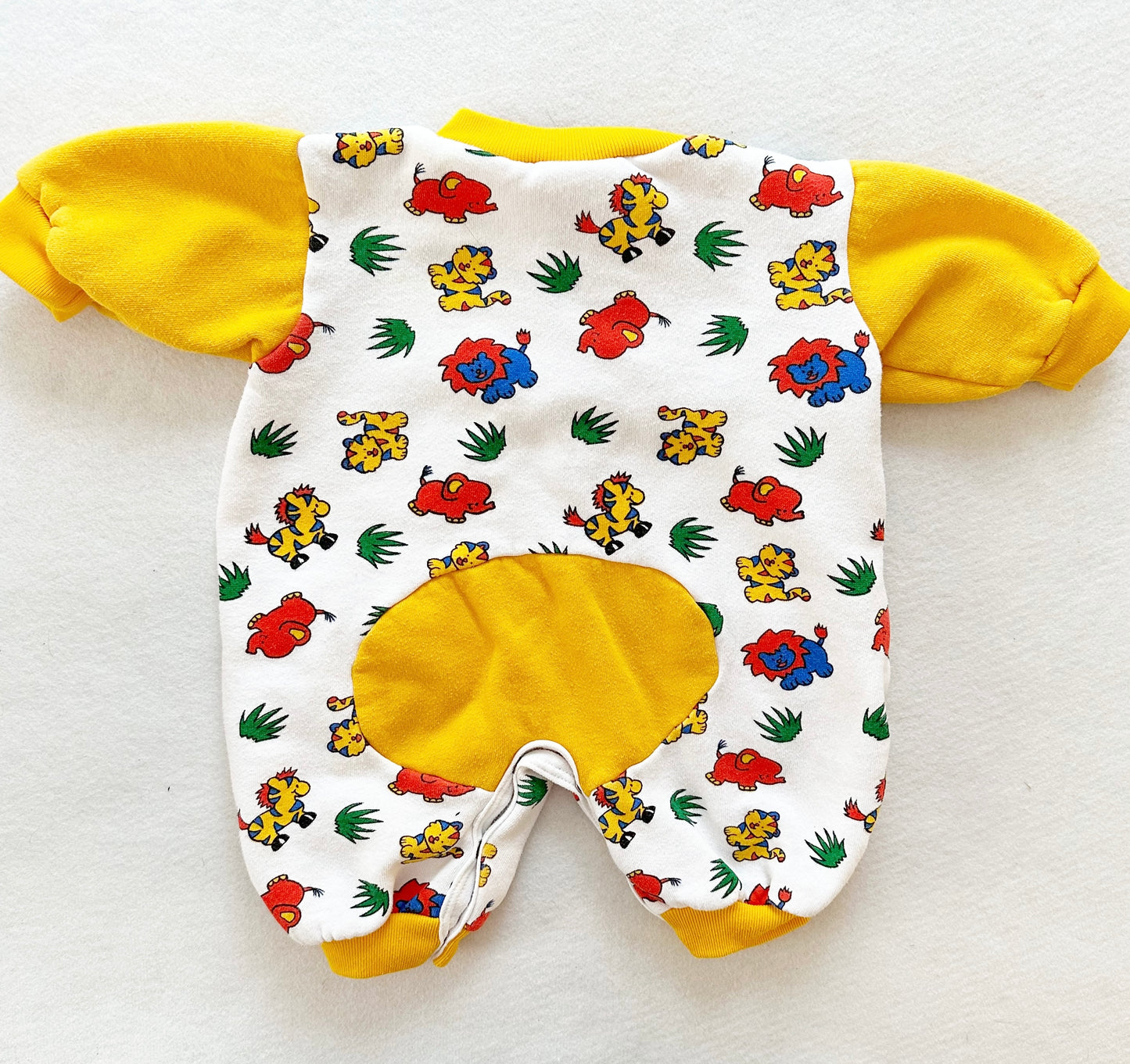 Cuddle Town Animal Print Romper Set