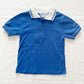 OshKosh Royal Blue Polo Shirt - Yellow Clover Vintage Kids Clothes