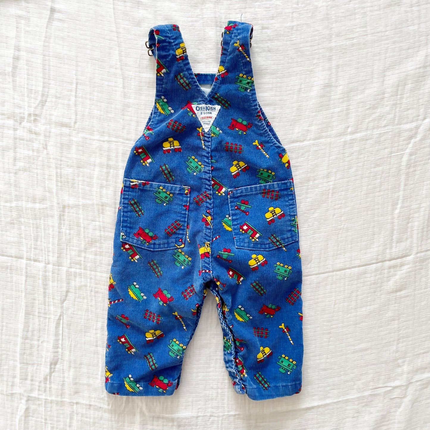 OshKosh Train Fine Cord Overalls