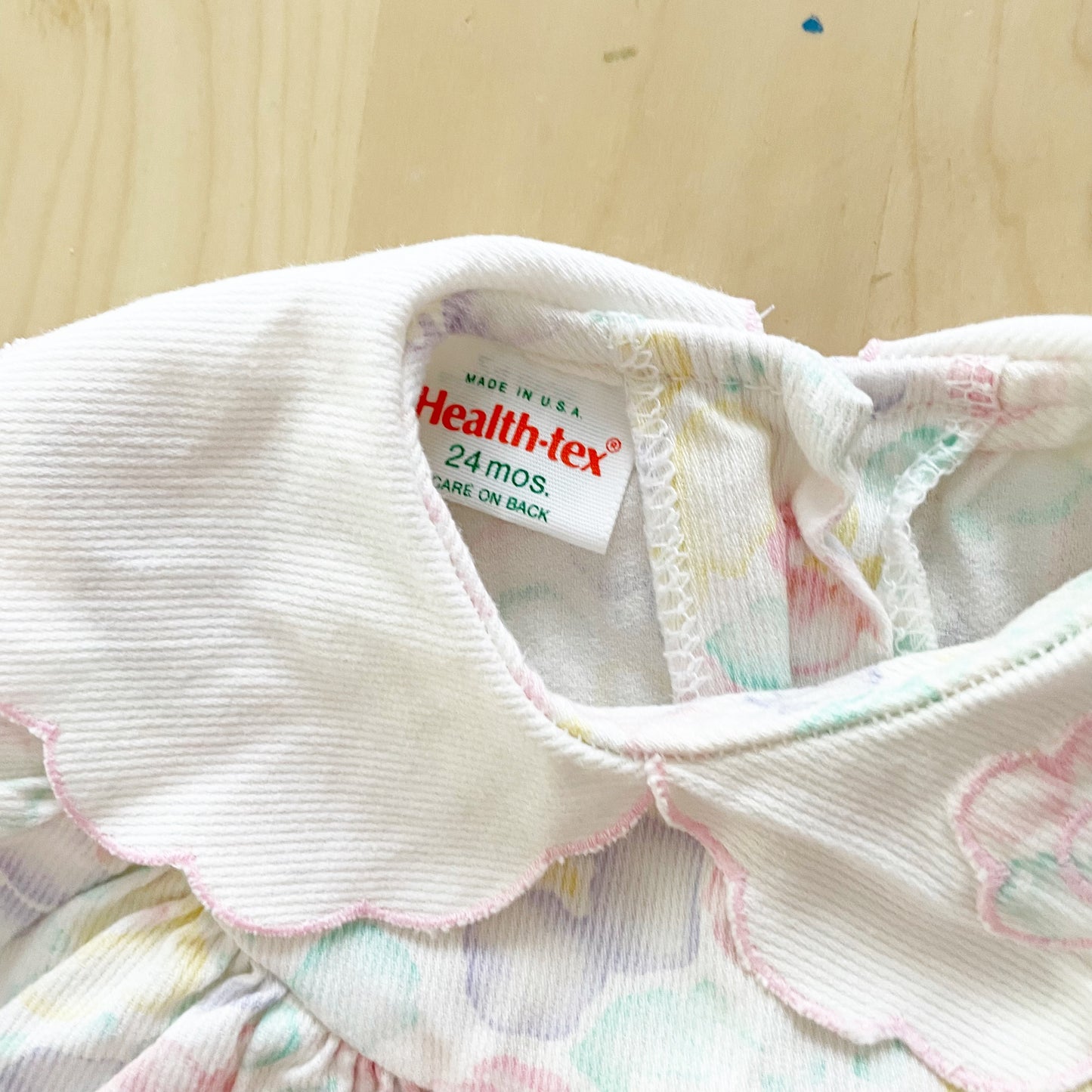 Vintage Healthtex Floral Jumpsuit Romper