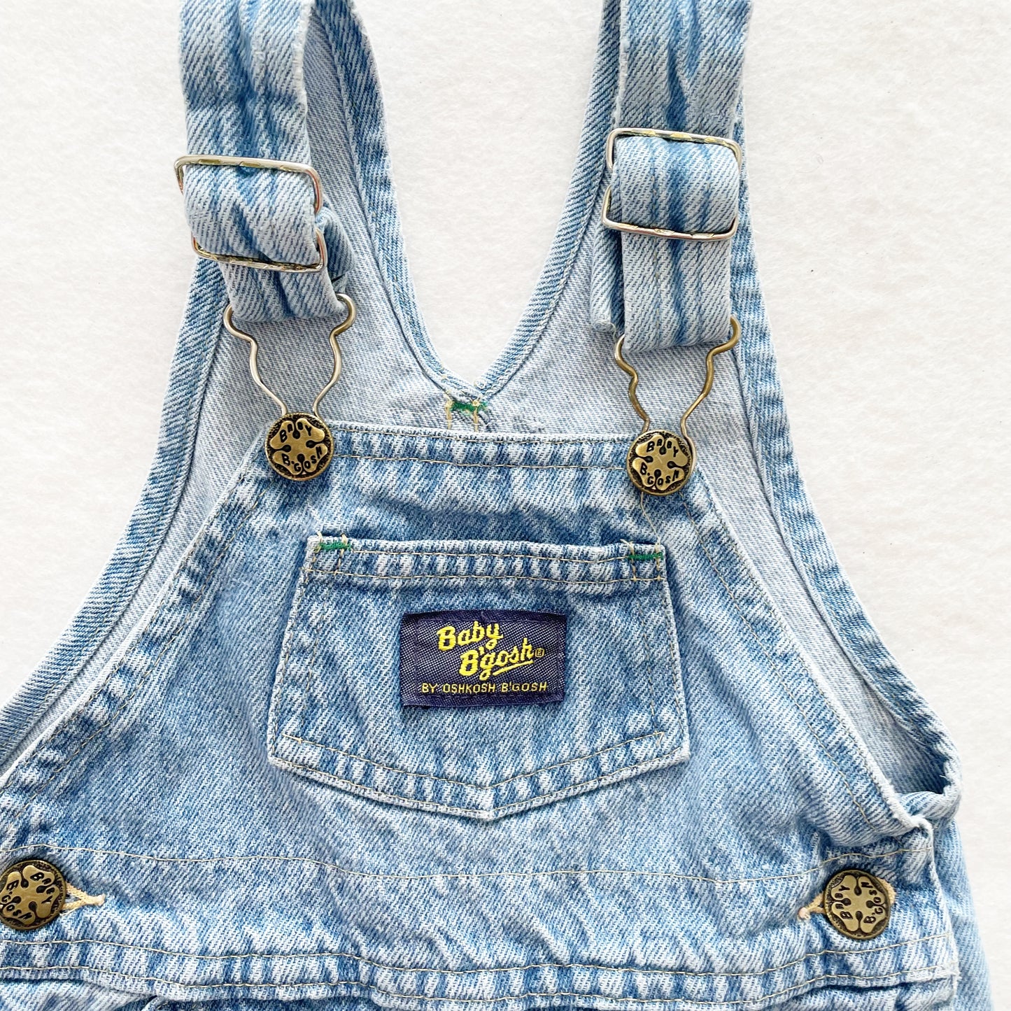 Baby B’gosh Medium Wash Denim Overalls