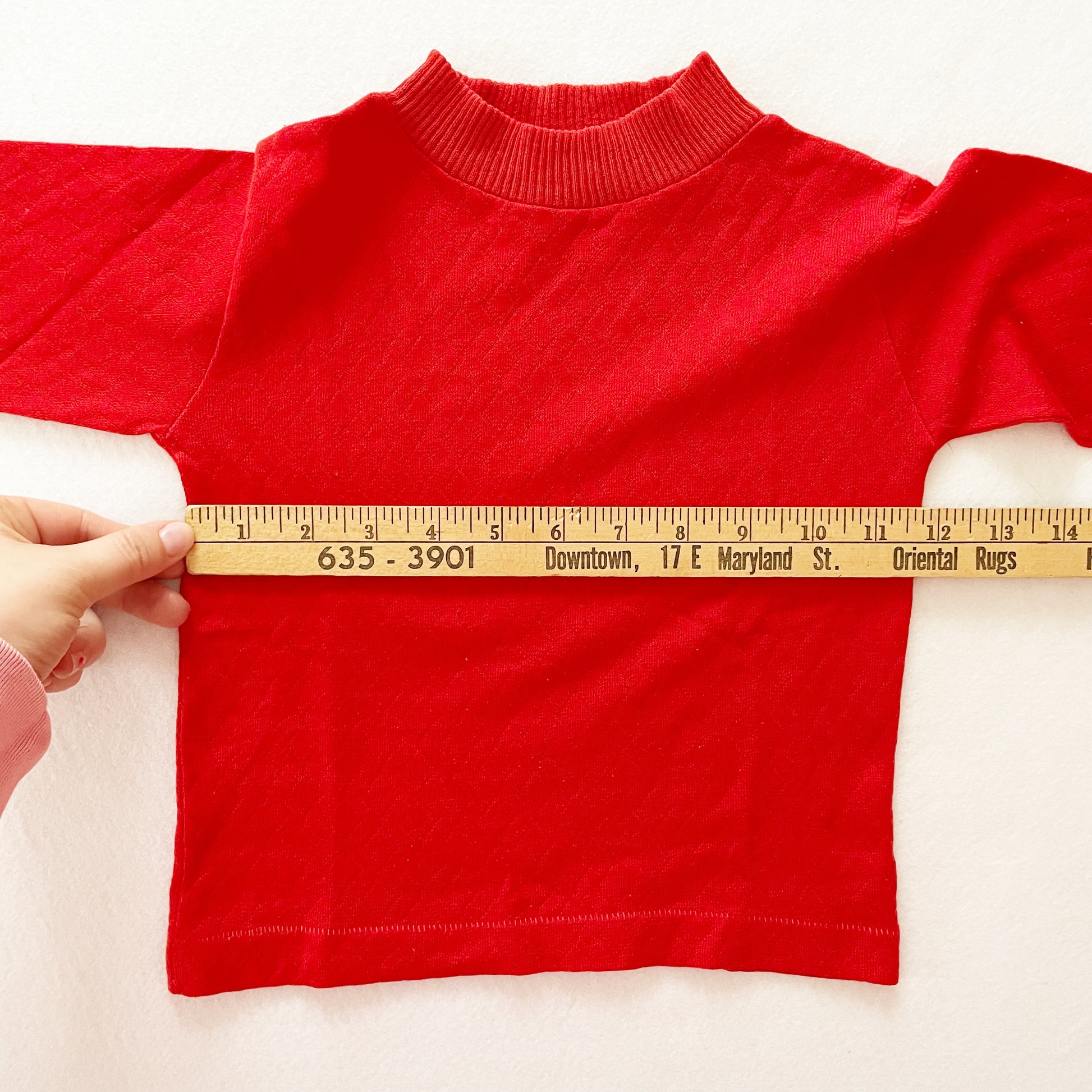 Healthtex Diamond Pointelle Tee - Yellow Clover Vintage Kids Clothes