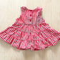 Vintage Baby B’gosh Tulip Embroidered Gingham Dress - Yellow Clover Vintage Kids Clothes
