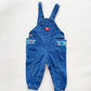 Baby B’gosh Blue Wash Airplane Bubble Overalls - Yellow Clover Vintage Kids Clothes