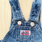 Vintage Liberty Star Print Denim Shortalls