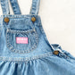 OshKosh Denim Skirtall - Yellow Clover Vintage Kids Clothes
