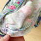 Vintage OshKosh Jewel Tone Floral Overalls - Yellow Clover Vintage Kids Clothes