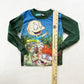 Rugrats Bug Catcher PJ Top - Yellow Clover Vintage Kids Clothes
