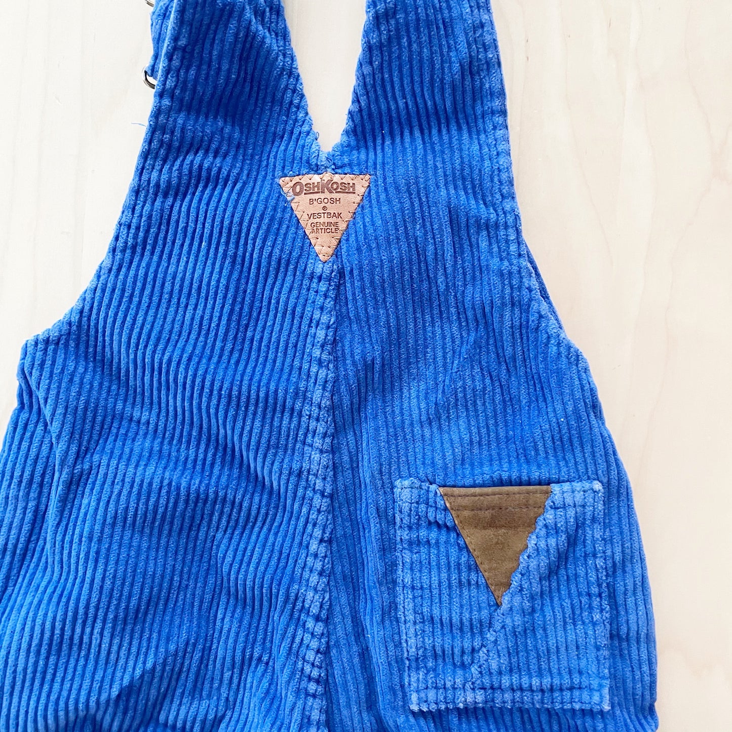 OshKosh Chunky Cord Cowboy Horse Overalls
