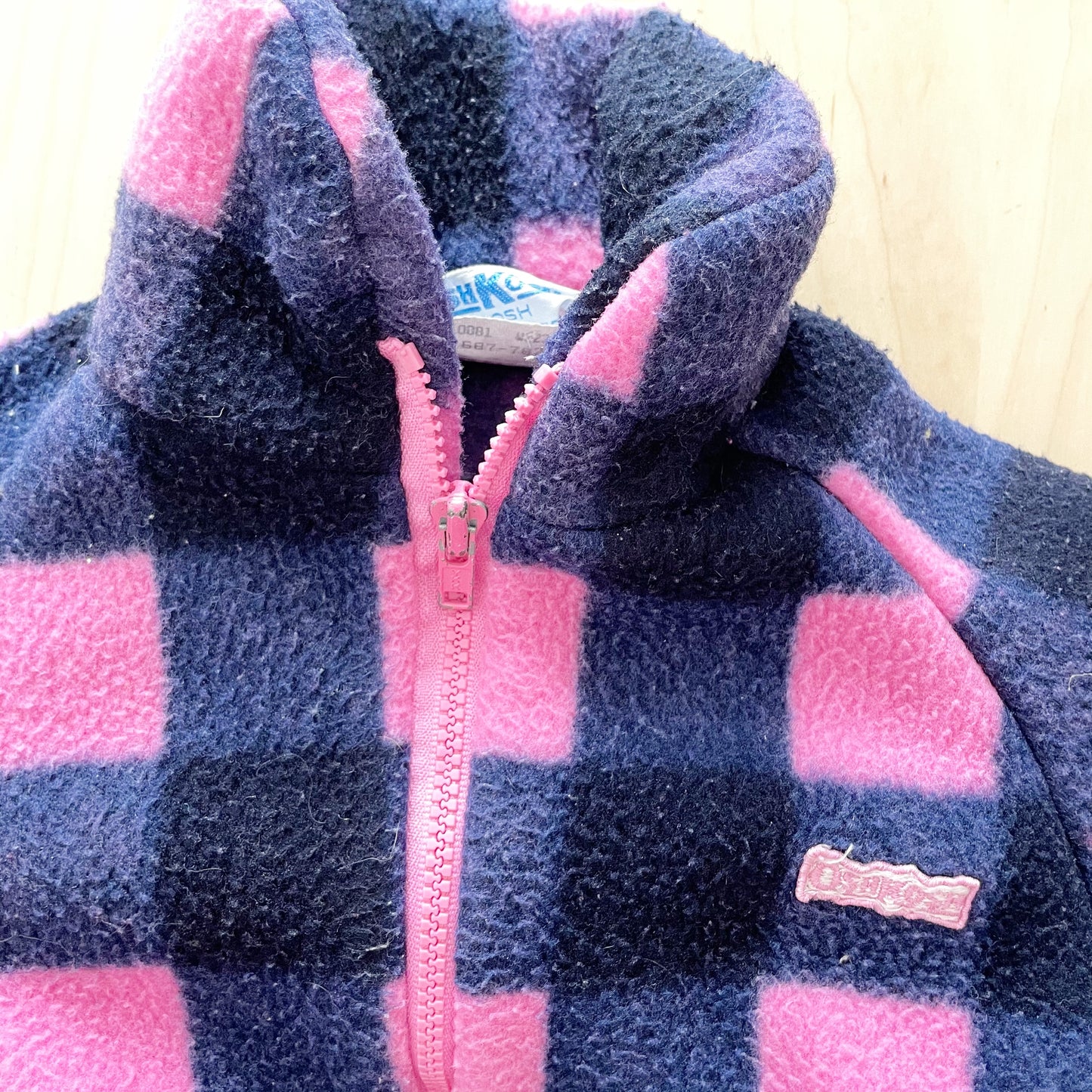 OshKosh Buffalo Plaid Fleece Jacket