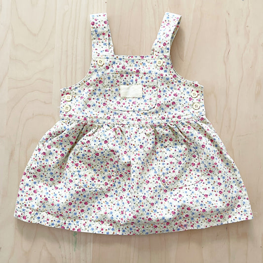 Retro Baby B’gosh Yellow Floral Skirtall - Yellow Clover Vintage Kids Clothes