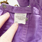 OshKosh Solid Purple Overalls - Yellow Clover Vintage Kids Clothes