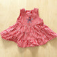 Vintage Baby B’gosh Tulip Embroidered Gingham Dress - Yellow Clover Vintage Kids Clothes