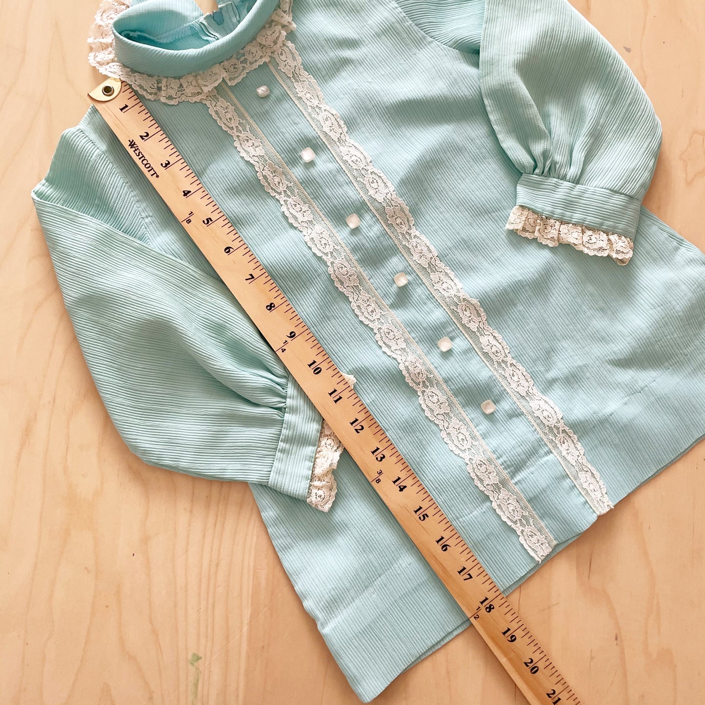 Vintage Miss B Crepe Mini Dress - Yellow Clover Vintage Kids Clothes