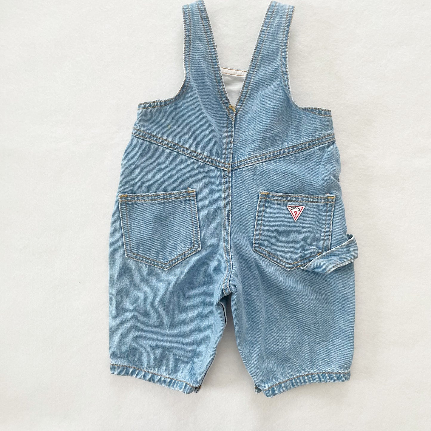 Guess Lighter Wash Overalls • 6m