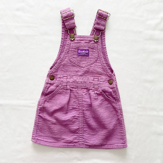 OshKosh Textured Lilac Skirtall - Yellow Clover Vintage Kids Clothes