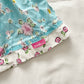 OshKosh Floral Colorblock Skirt - Yellow Clover Vintage Kids Clothes