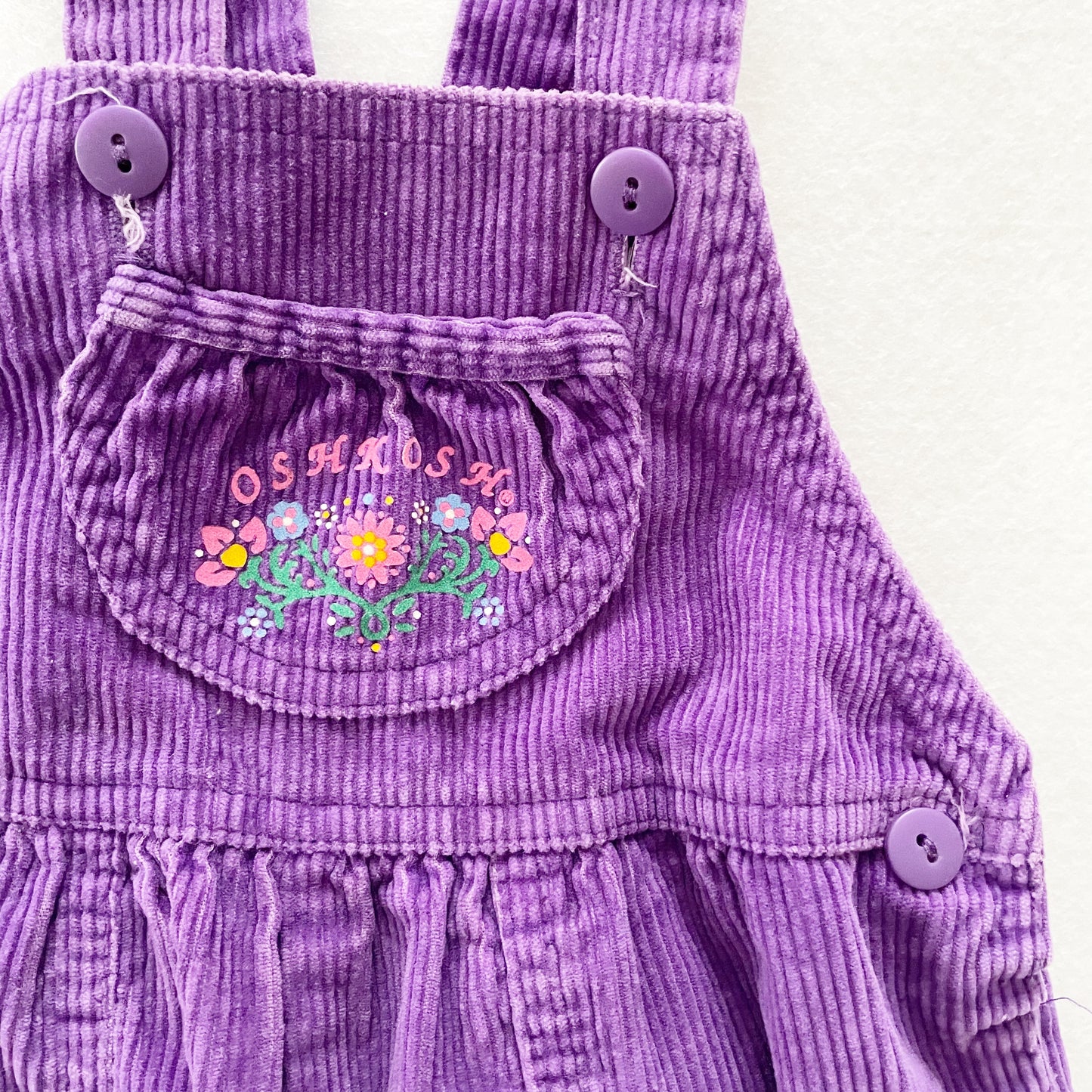 OshKosh Chunky Cord Bubble Overalls