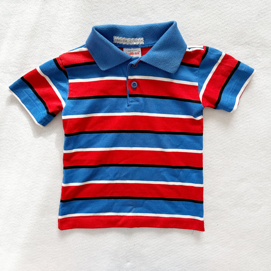 Healthtex Striped Polo - Yellow Clover Vintage Kids Clothes