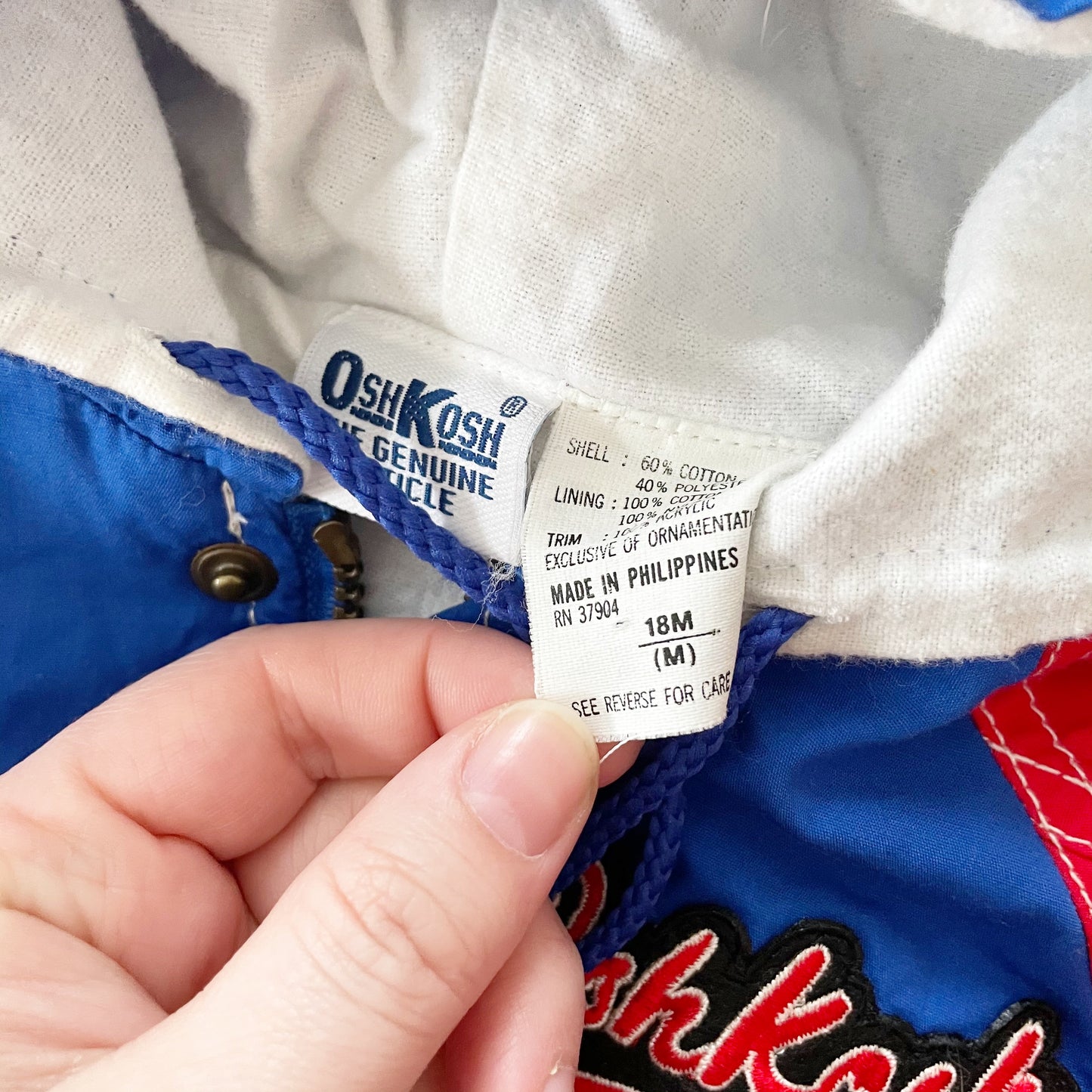 Vintage OshKosh Athletic Jacket - Yellow Clover Vintage Kids Clothes