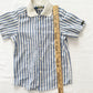OshKosh Blue Stripe Button Up Shirt - Yellow Clover Vintage Kids Clothes