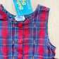 Baby B’gosh Bear Plaid Dress - Yellow Clover Vintage Kids Clothes