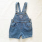 Guess Denim Shortall Overalls