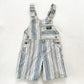 OshKosh Striped Shortalls - Yellow Clover Vintage Kids Clothes