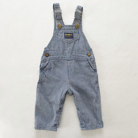 OshKosh Blue Hickory Stripe Overalls