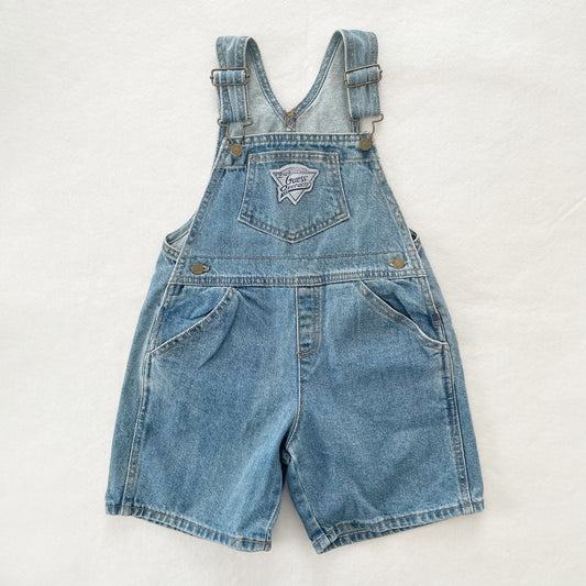 Guess Patch Shortalls • 4y - Yellow Clover Vintage Kids Clothes