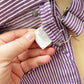 OshKosh Purple Hickory Striped Shortalls