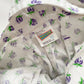 Happy Kids Purple Rose Print Overalls - Yellow Clover Vintage Kids Clothes