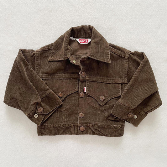Vintage Levi’s Big E Cord Jacket - Yellow Clover Vintage Kids Clothes