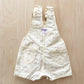 Vintage OshKosh Yellow Flower Print Shortalls - Yellow Clover Vintage Kids Clothes