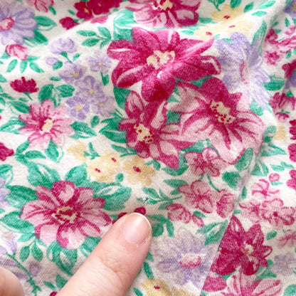 OshKosh Floral Cartwheel Shorts - Yellow Clover Vintage Kids Clothes