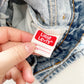 Levi’s 550 Relaxed Fit Lighter Wash Orange Tab Jeans • 3T - Yellow Clover Vintage Kids Clothes