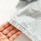 OshKosh Light Wash Hickory Stripe Shortalls - Yellow Clover Vintage Kids Clothes