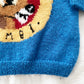 Handknit Bambi Sweater - Yellow Clover Vintage Kids Clothes