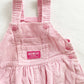 OshKosh Light Pink Cord Overalls - Yellow Clover Vintage Kids Clothes